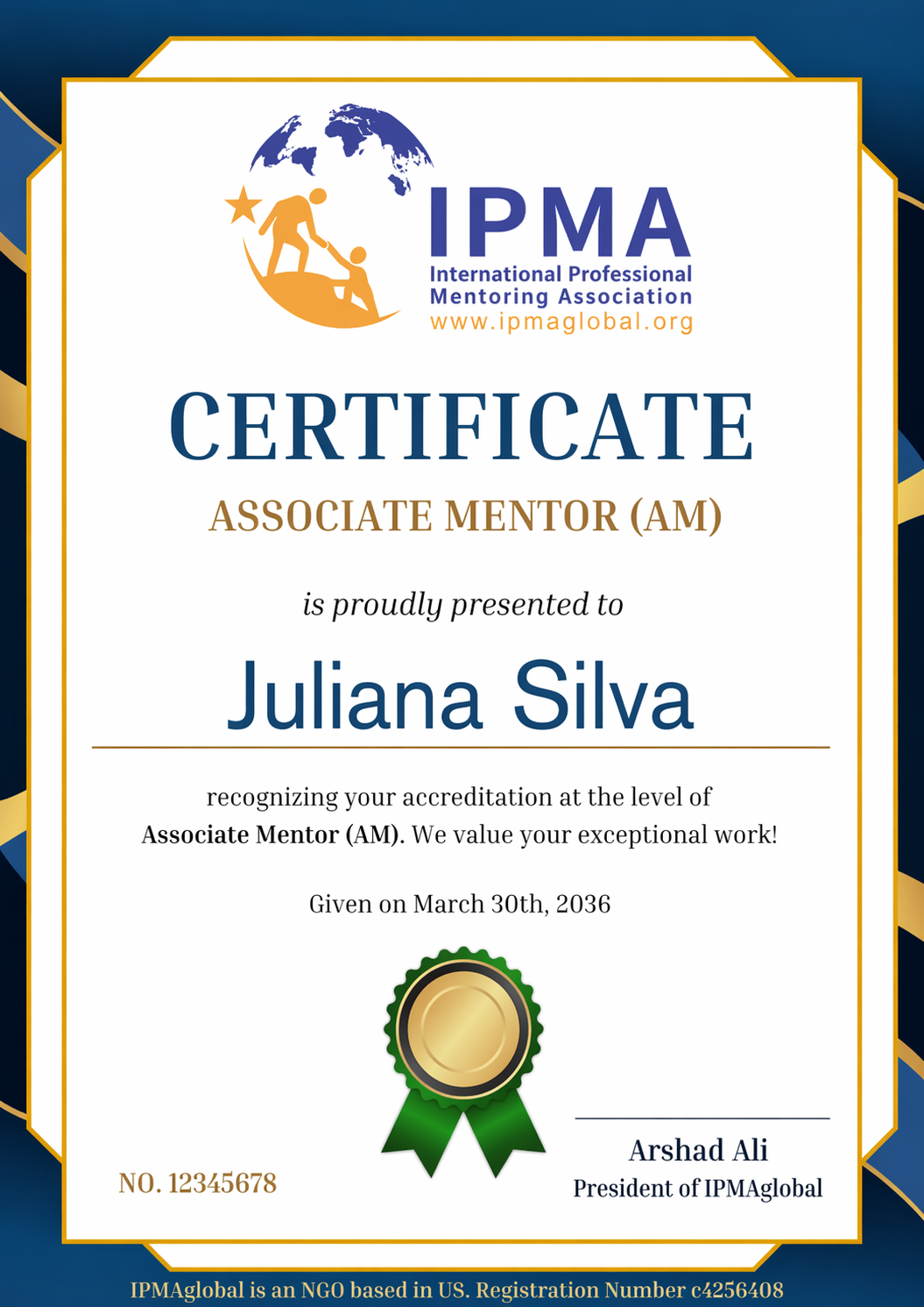 Level 1: Associate Mentor (AM)
